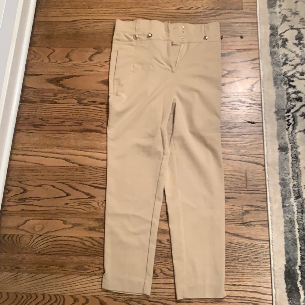 High-waisted dress pants